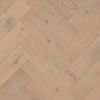 Heartwood Oak Herringbone Whisp Brushed and Matt Lacquered